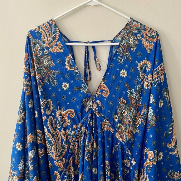 ✨2x HP✨Free People Arzel Printed Mini Dress NWT - Picture 7 of 8